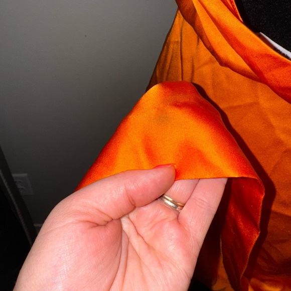 Amanda Uprichard REVOLVE Arial Gown in Fire Medium - Picture 7 of 8